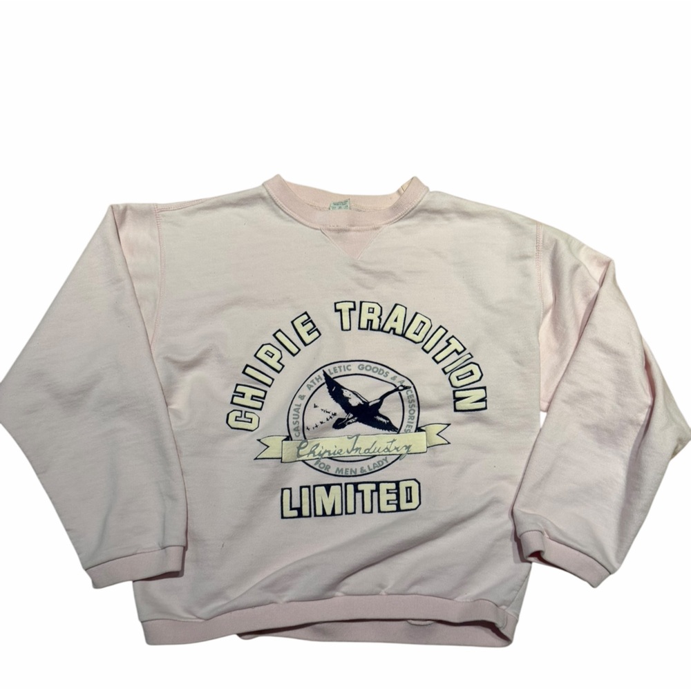 Vintage CHIPIE Light Pink sweatshirt M